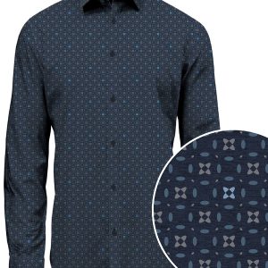 Pointzero luxury label minimal franklin collar shirt