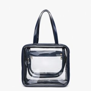 Jen & Co Stadium Bag - Cosmetic Bag with Handle (available in four colours)