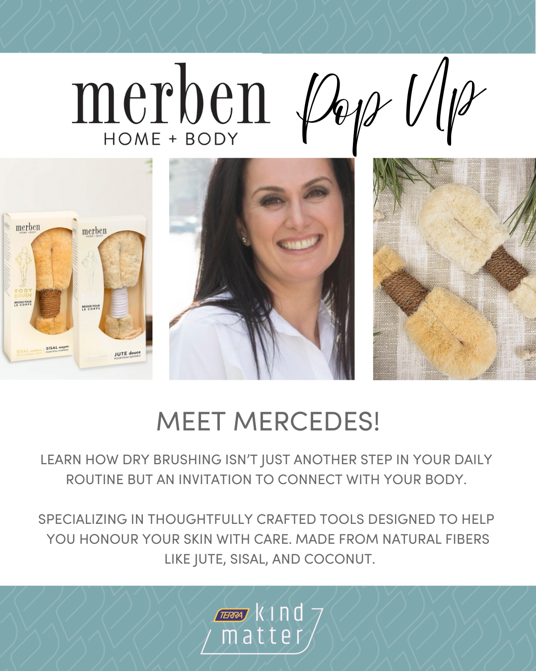 Merben Pop Up at TERRA Waterdown
