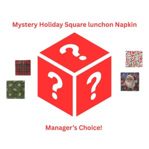 Holiday Decor - Holiday Luncheon Napkins