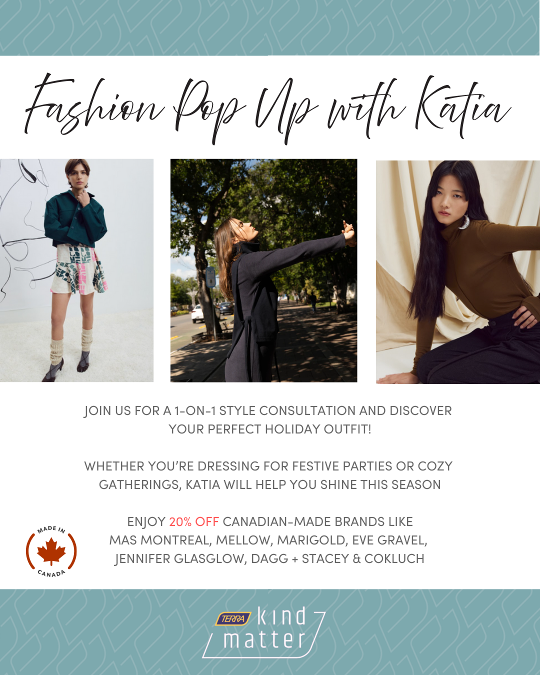 Fashion Pop Up at Kind Matter Heartland