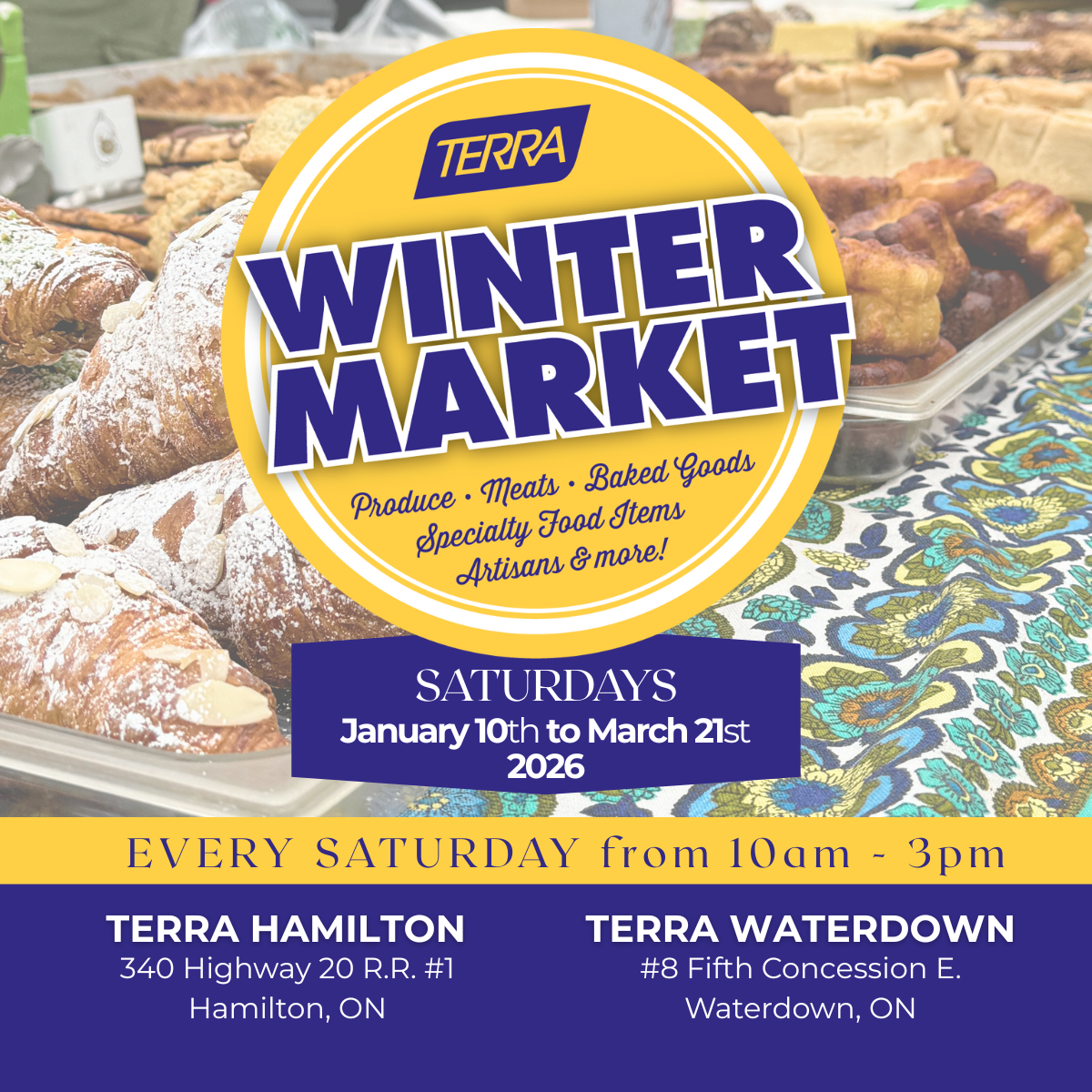 The TERRA Winter Market (Hamilton & Waterdown)