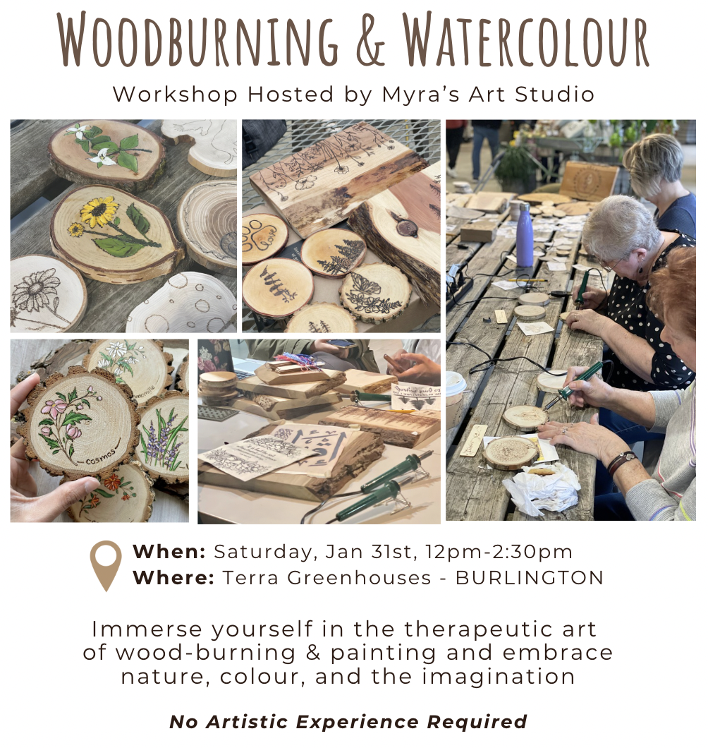 'Learn to Burn' Woodburning Workshop at TERRA Burlington