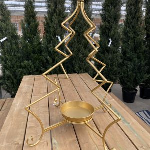 30" Christmas Tree Planter - Available in Black or Gold