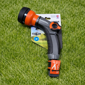 Gardena 5121-TC Metal Adjustable Multi-Pattern Thumb Control Nozzle