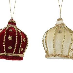 Holiday Ornament - Velvet Crown