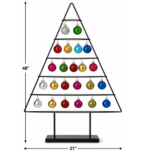 Metal Round Tree Ornament Displayer