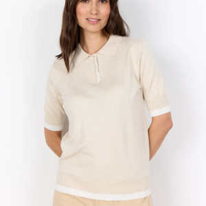 Soya Concept Dollie 815 SS Sweater (Cream)