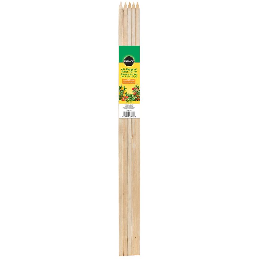 Miracle-Gro Natural Wood Garden Stakes - available in many sizes
