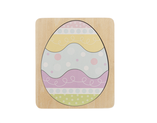 Easter Wooden Layered Puzzle