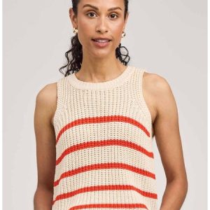 Gentle Fawn Andrea Stripe Sweater (Grenadine Stripe)