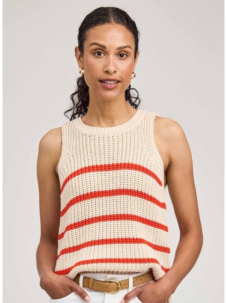 Gentle Fawn Andrea Stripe Sweater (Grenadine Stripe)
