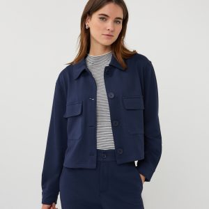 EsQualo Jacket Structured (Navy)