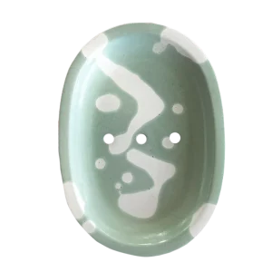 Splatter Concrete Soap Dish