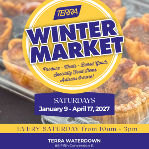 2027 TERRA Winter Market - 1 Booth with ⚡ Power