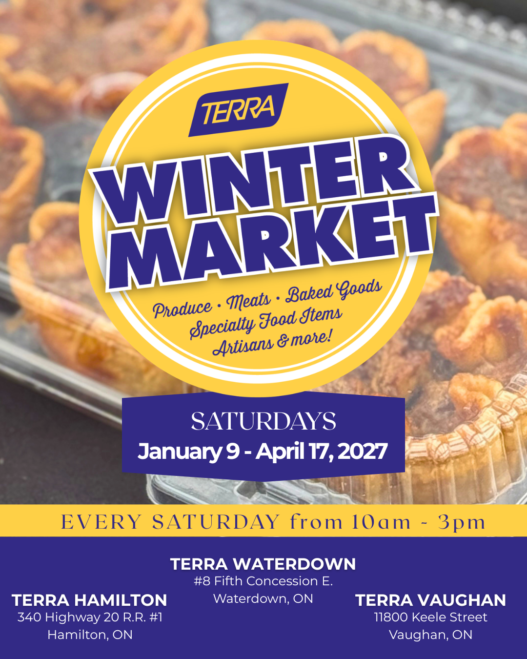 2027 TERRA Winter Market - 1 Booth with NO power