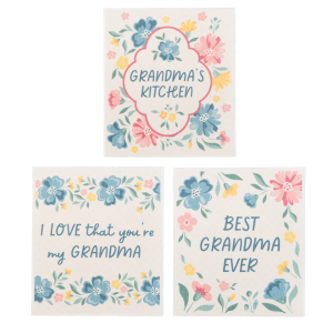 Grandma Reusable Dish Cloth  (three styles available)