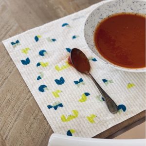 Large Geo Animal Sponge Cloth Mat