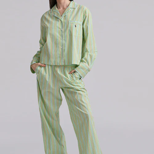 Polo Ralph Lauren Core 23 Inch PJ Set w/Piping (Violet Meadow)