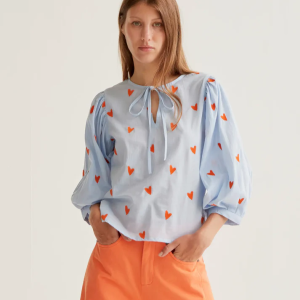 Compania Fantastica Orange Hearts Top