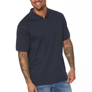 Viyella Pima Cotton Zip Polo