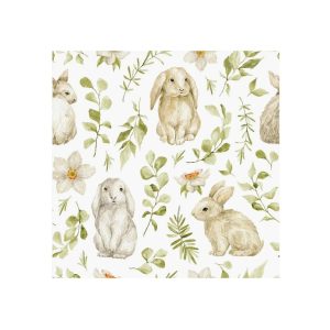 Bunny Repeating Printed Napkin