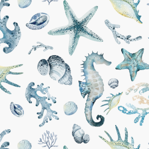 Ocean Breeze Printed Napkin