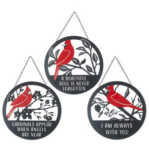 Laser Cut Cardinal Wall Decor