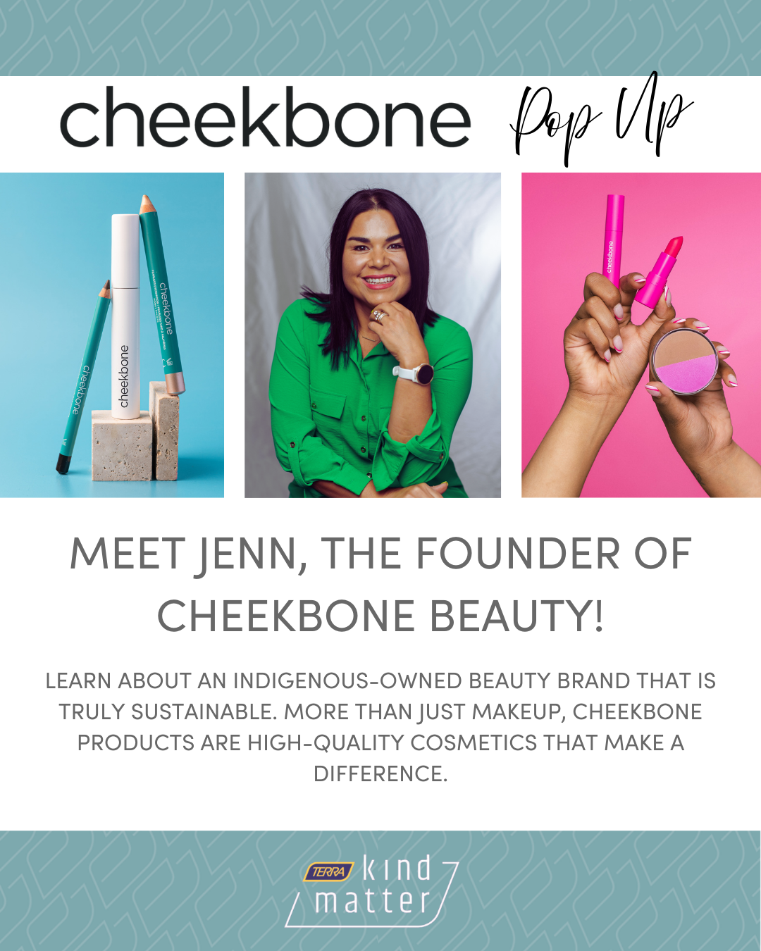 Cheekbone Pop Up w/ Jenn Harper at Kind Matter Heartland
