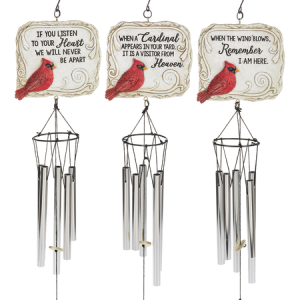 Memorial Cardinal Garden Windchime