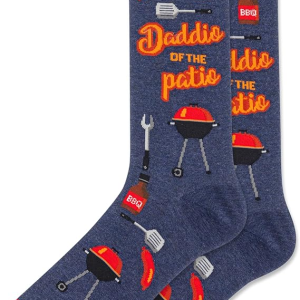 Hot Sox - Men's Daddio Of The Patio Crew Socks