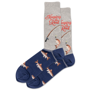 Hot Sox - Men's Keeping it Reel Crew Socks