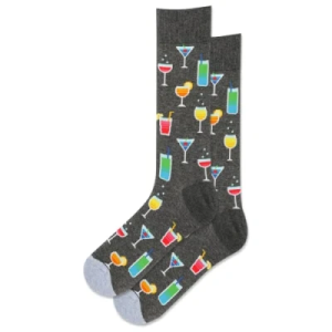Hot Sox - Men's Summer Cocktail's Crew Socks