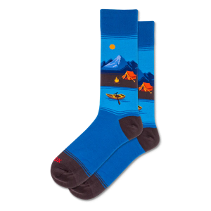 Hot Sox - Men's Canoe Scenic Crew Socks