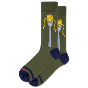 Hot Sox - Men's Mom's Spaghetti Crew Socks