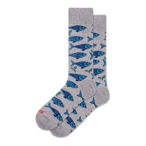 Hot Sox - Men's Sardines Crew Socks