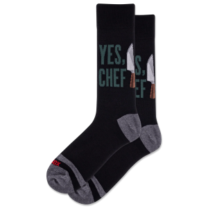 Hot Sox - Men's Yes Chef Crew Socks