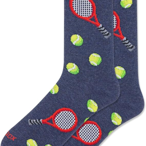 Hot Sox - Men's Tennis Hybrid Crew Socks