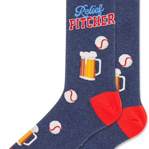 Hot Sox - Men's Relief Pitcher Crew Socks