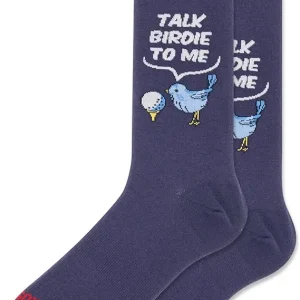 Hot Sox - Men's Talk Birdie To Me Crew Socks
