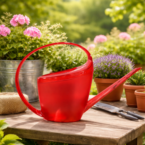 Red Loop Watering Can