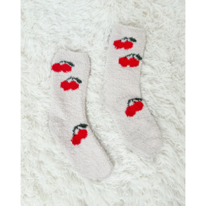 Splendid Cozy Socks - Cherries
