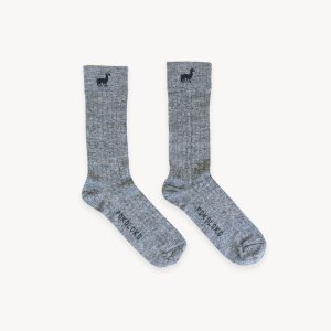 Pokoloko Alpaca Socks - Everyday - Granite