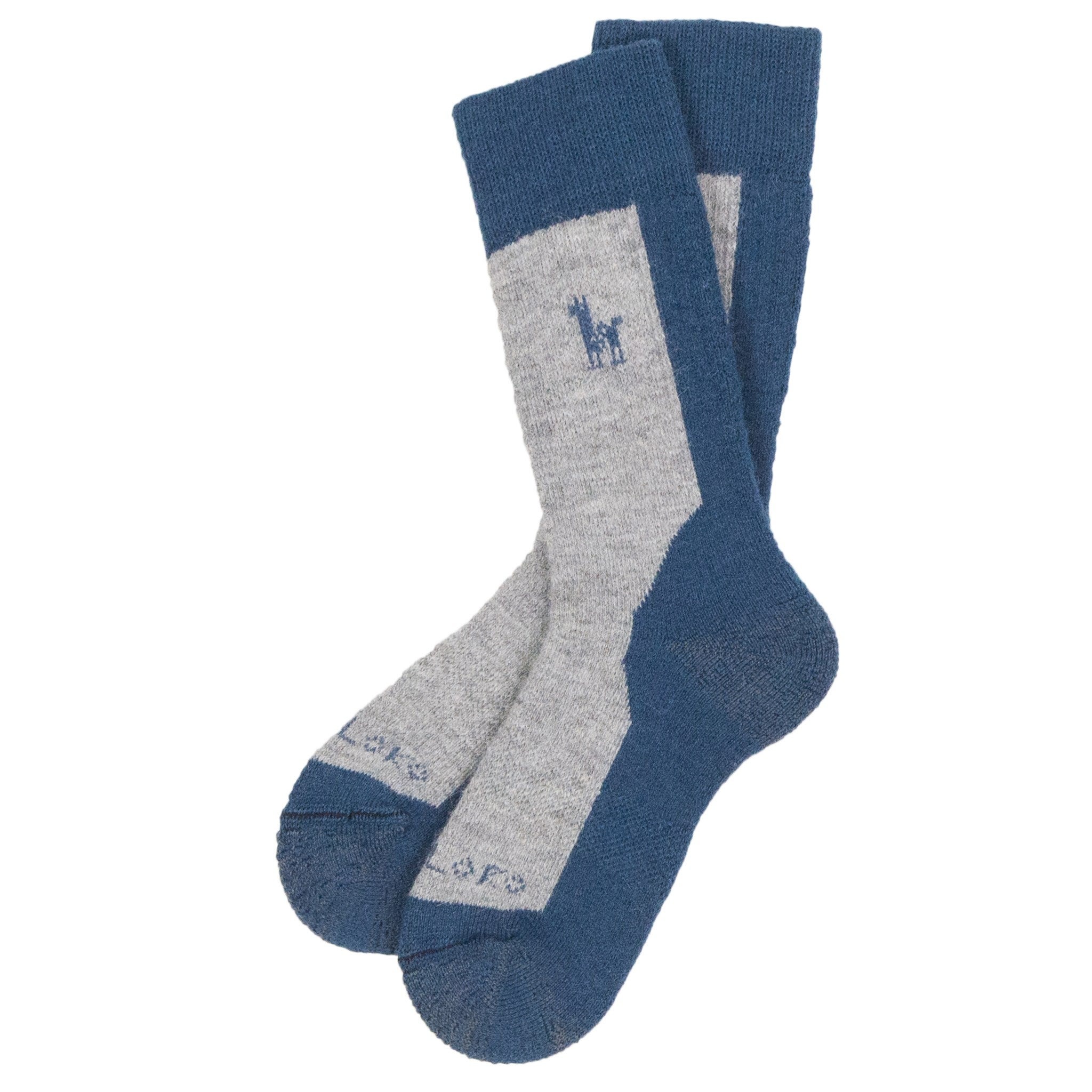 Pokoloko Alpaca Socks - Hiker - Denim
