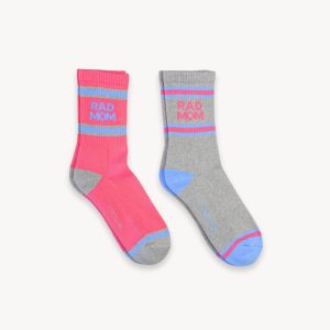 Pokoloko Pima Socks - Pack of 2 - Rad Mom
