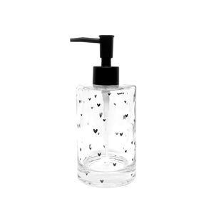 With Love Single Glass Dispenser Clear