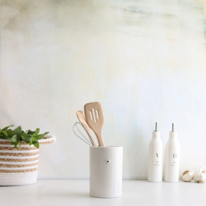 With Love Utensil Holder Black
