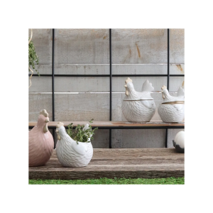 County Chickens Decor Hens Decor Canister Set Of 2