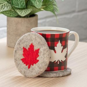 Maple Leaf Coaster