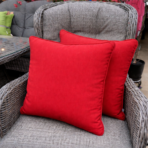 Two Pack Outdoor Pillows in Red product image